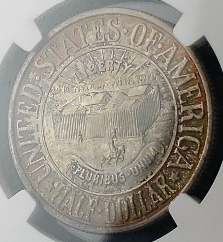 1936 50c York Commemorative Silver Half Dollar NGC MS67