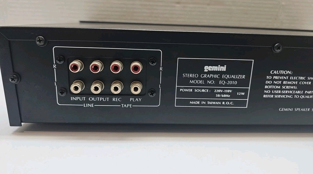 Gemini Equailizer EQ-2010