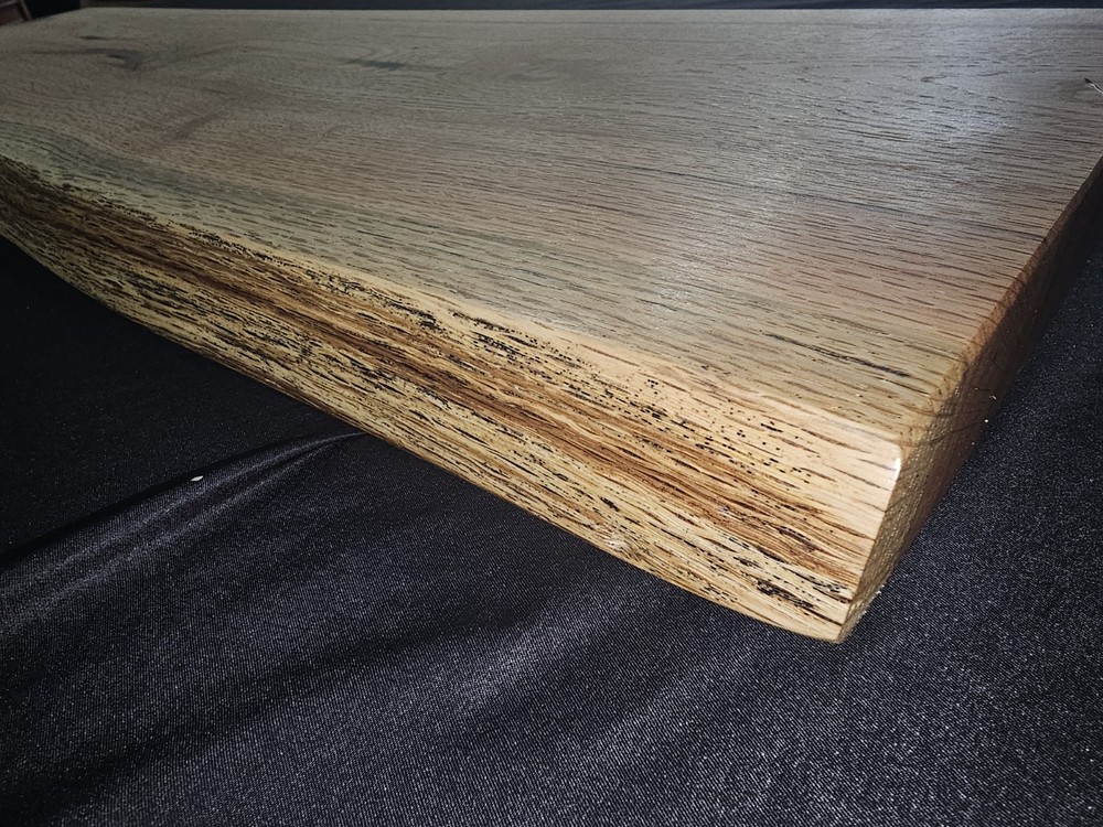 Live Edge Red Oak With Black Epoxy #RO12