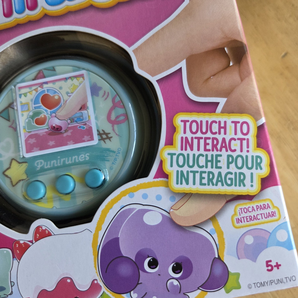 Punirunes Interactive Digital Toy 55 Squishy Characters Inside Reacts to touch