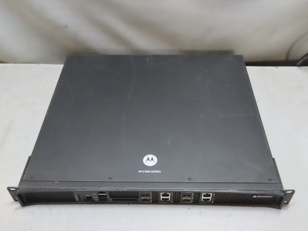 MOTOROLA RFS7000 SERIES WIRELESS WLAN CONTROLLER 1U RACKMOUNT NETWORK SWITCH