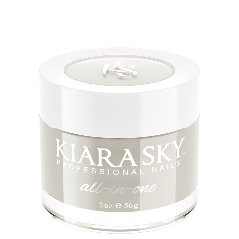Kiara Sky All In One Dip Powder 2 oz Cray Grey D5019