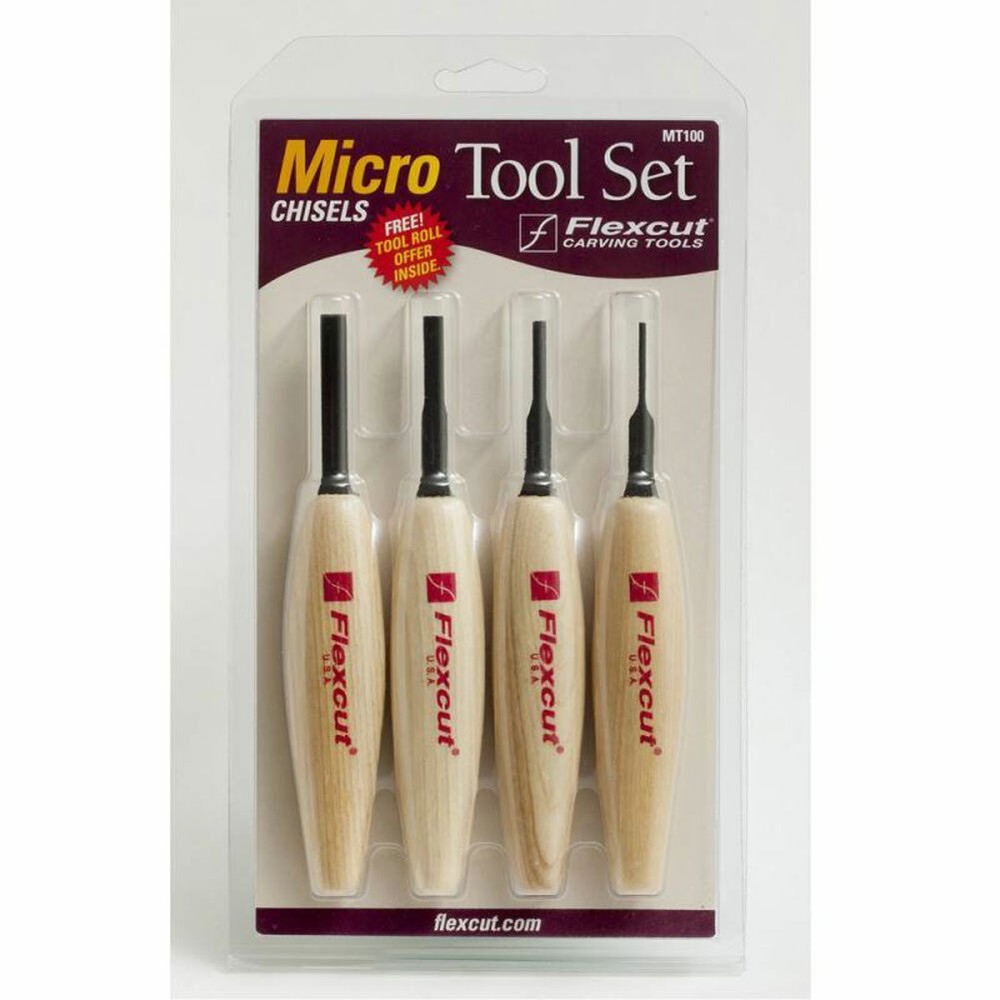 FLEXCUT Chisel Micro Tool Set (MT100)