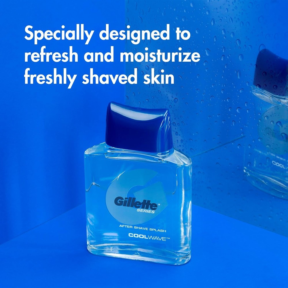 Gillette Cool Wave Men's After Shave 3.3oz