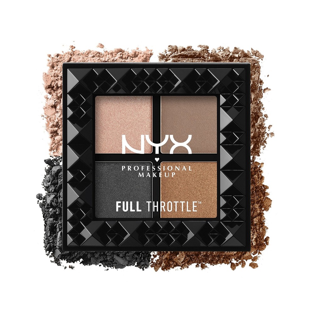 NYX Cosmetics Full Throttle Eye Shadow Palette, Take Over Control