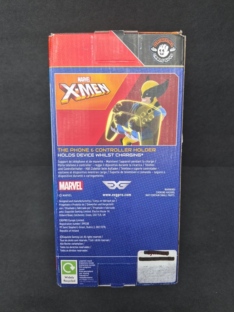 Marvel X-Men Wolverine Phone And Video Game Controller Holder: New