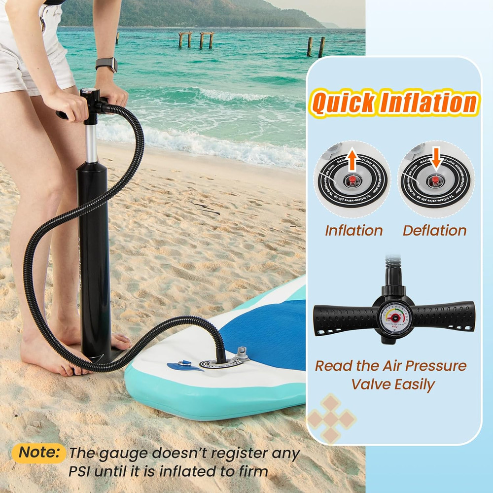 Inflatable Stand up Paddle Board, 10FT/10.5FT/11FT SUP with Accessory Pack, Adju