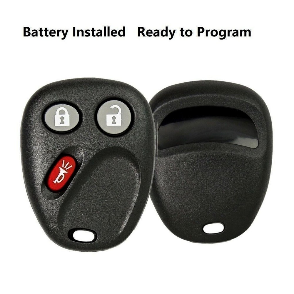 Replacement for 2003 2004 2005 2006 Chevy Silverado Remote Car Key Fob Set Pair