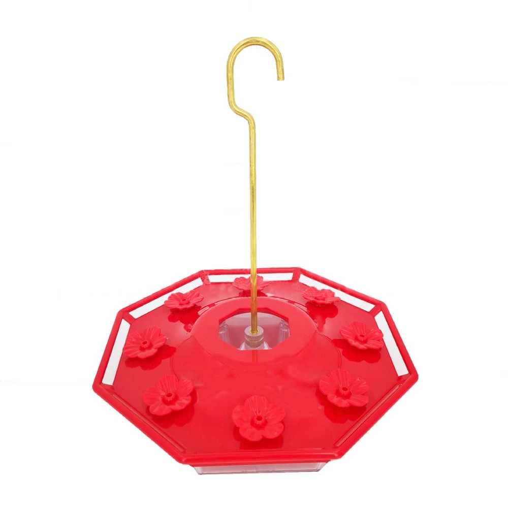 30 Sets Hummingbird Feeders Replacement Flowers, Unique Replaceable Red
