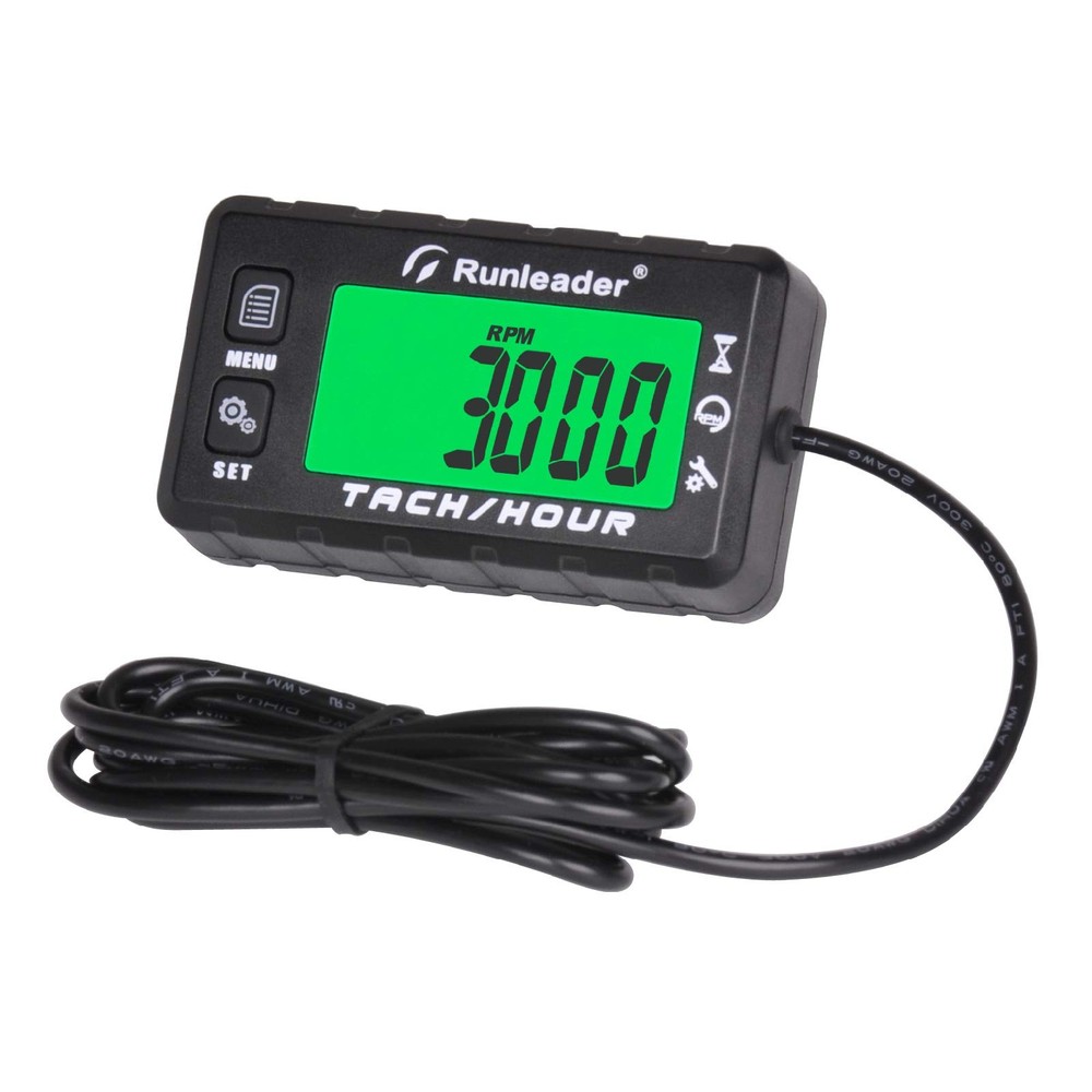 Digital Self-Powered Hours Tachometer,Maintenance Reminder,Backlights Display...