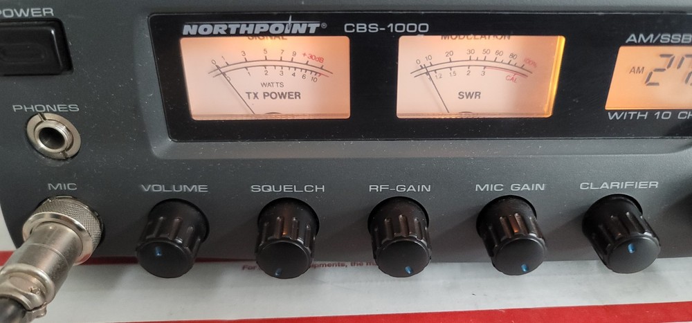 CB BASE RADIO NORTHPOINT CBS 1000 AM SSB