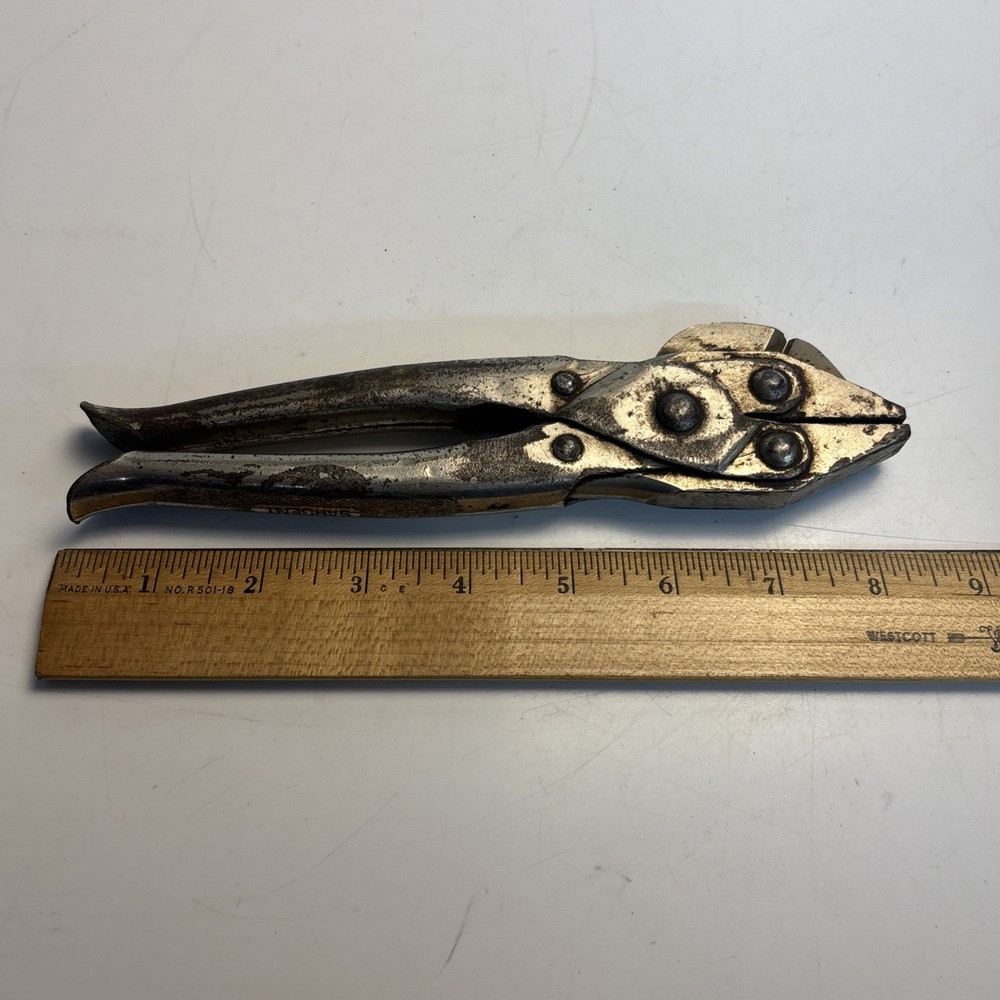 Sargent 8” Grip Snips Compound Action Bernard Style USA