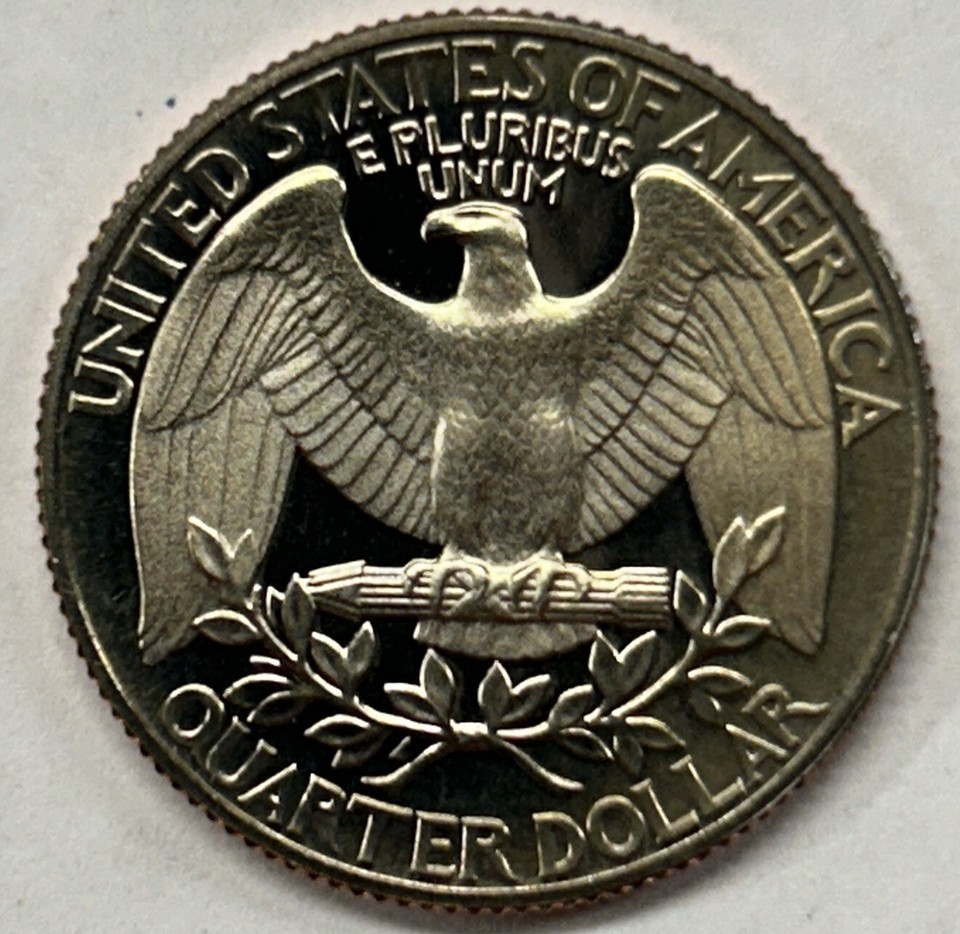 1989 S Proof Washington Quarter From Proof Set