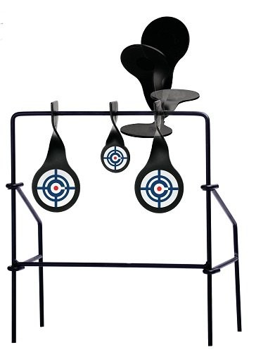 Crosman CSLT Metal Spinning Target,Black 1, Black