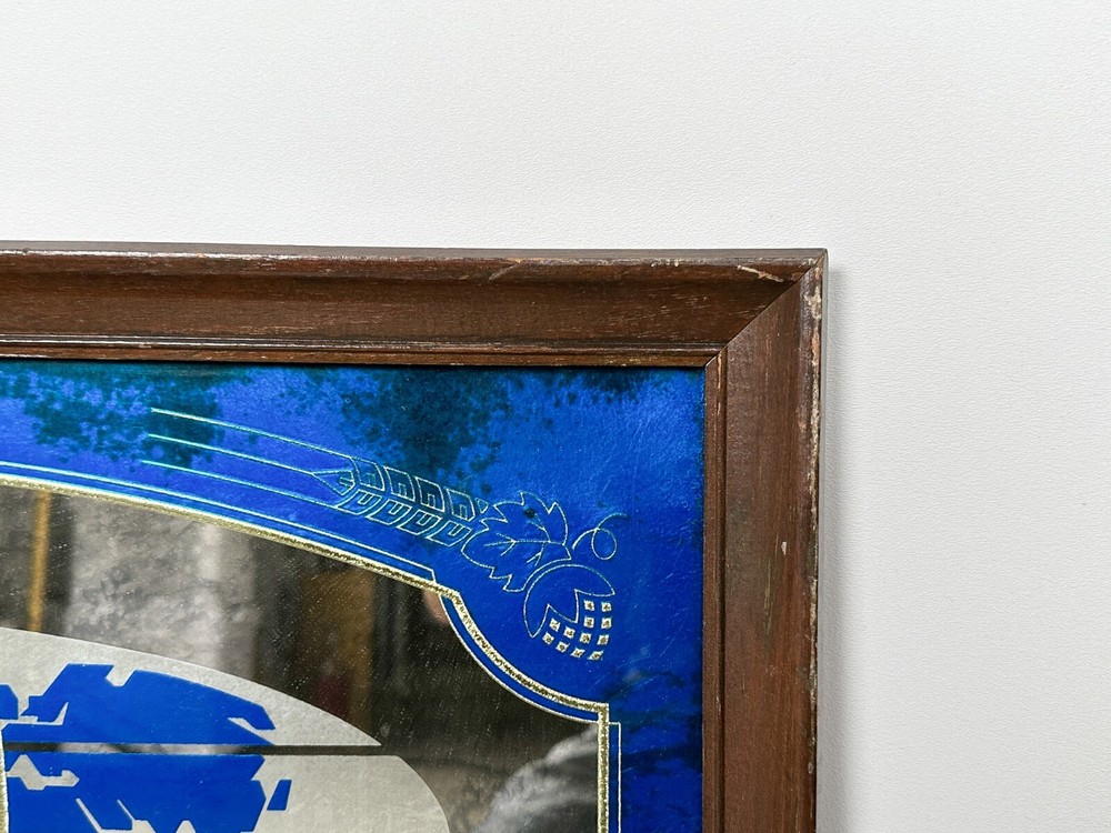 1970s Lowenbrau Beer Advertising Mirror Display
