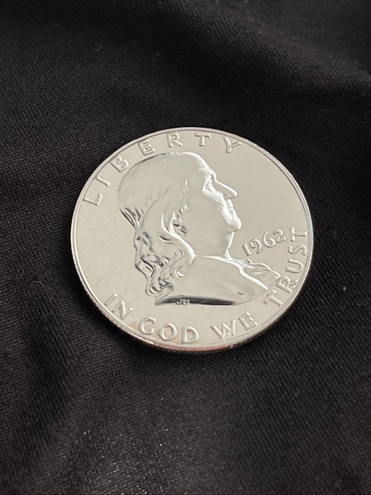 1962 BEN FRANKLIN HALF DOLLAR *UNCIRCULATED 90% SILVER PROOF*