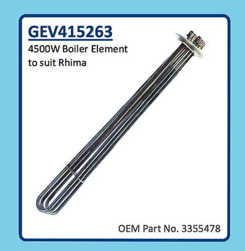 RHIMA BOILER ELEMENT 4500W GEV415263 3355478