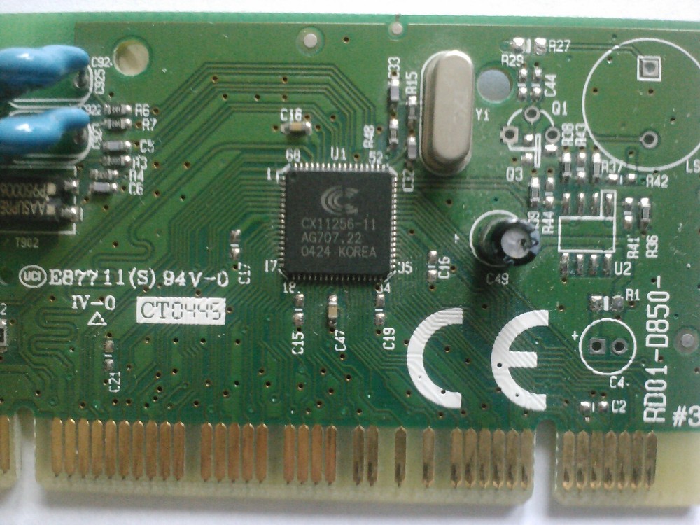 Conexant RD01-D850 In-Build CX1126 modem TESTED & WORKING