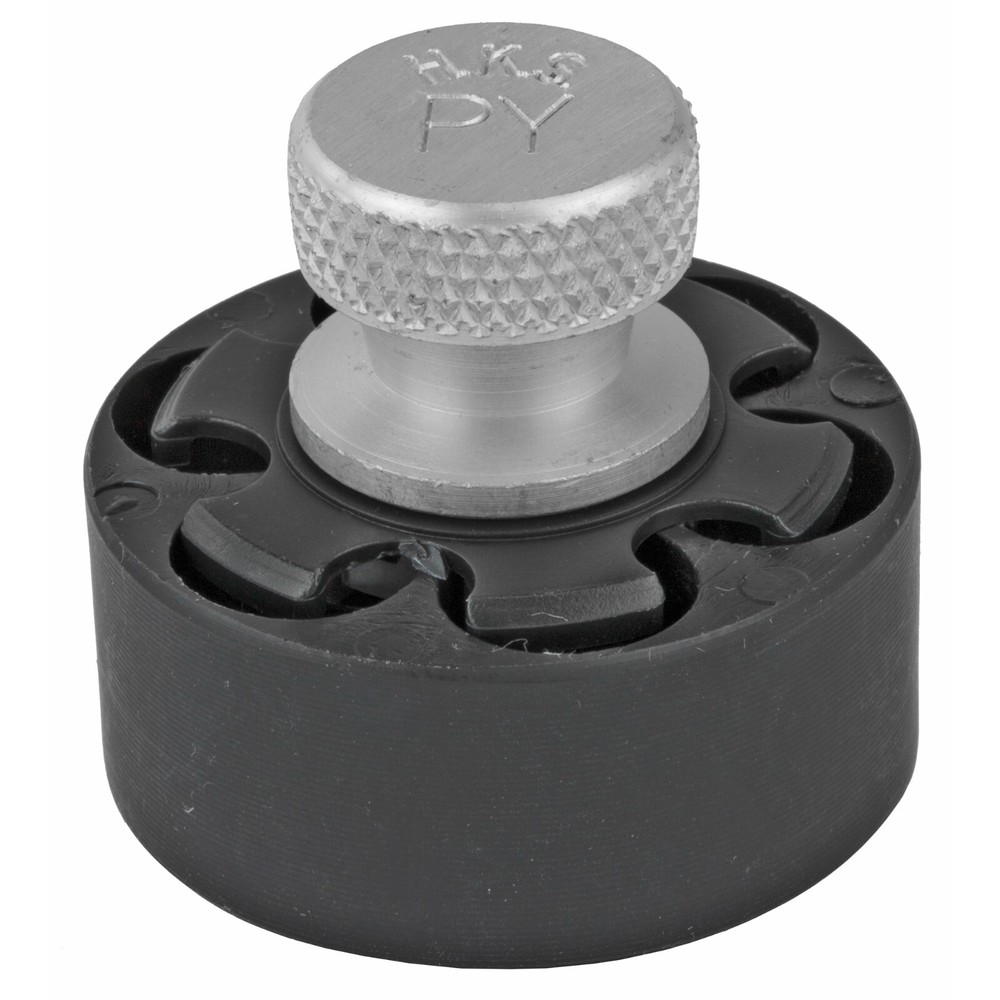 HKS Speedloader 357 Magnum Fits Colt Python Black 6-round Twist Knob PYA