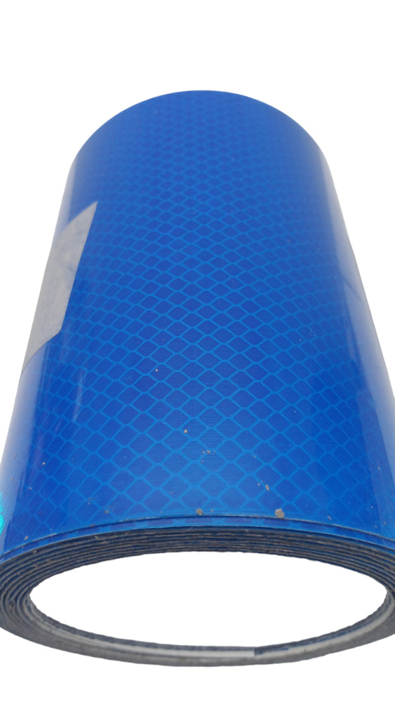 Blue Diamond Reflector Sign Plotter Cutter Vinyl Caution Tape ROLL 6" x 10' Roll