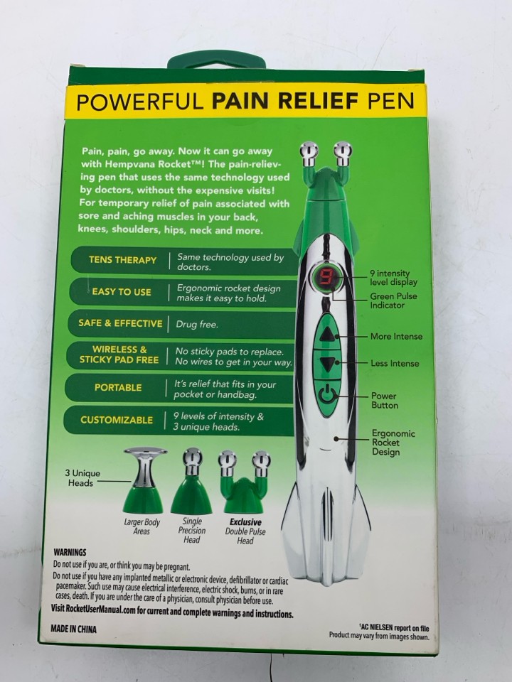 NIB PAIN RELIEF PEN.