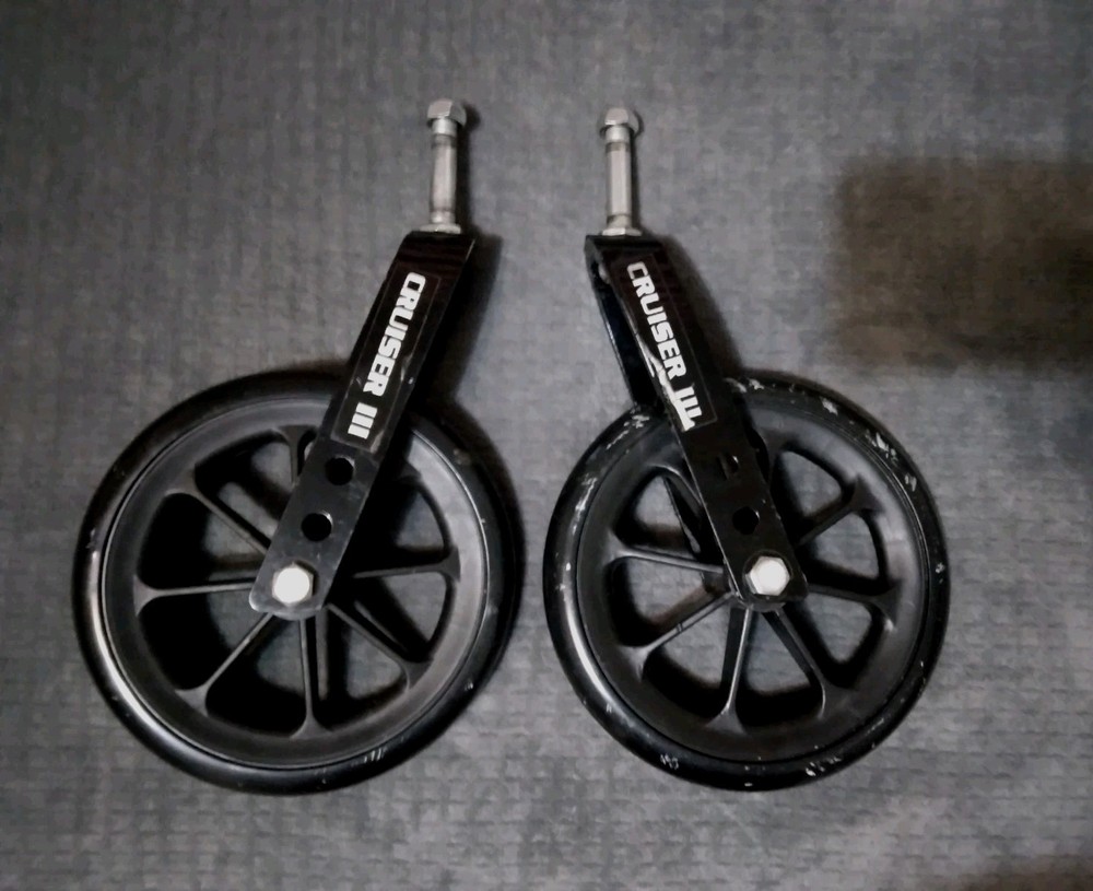 Drive Front Caster Wheels With Fork Assembly