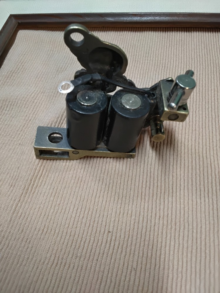 Vintage Ghost Rider Tattoo Machine