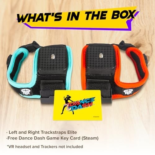 VR Foot Straps for Full Body Tracking - Compatible with Vive Tracker 3.0 & 2.0,