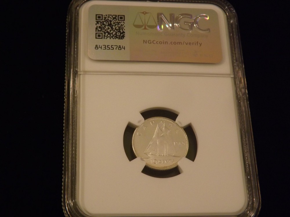 1965 10 C Canada NGC MS 64