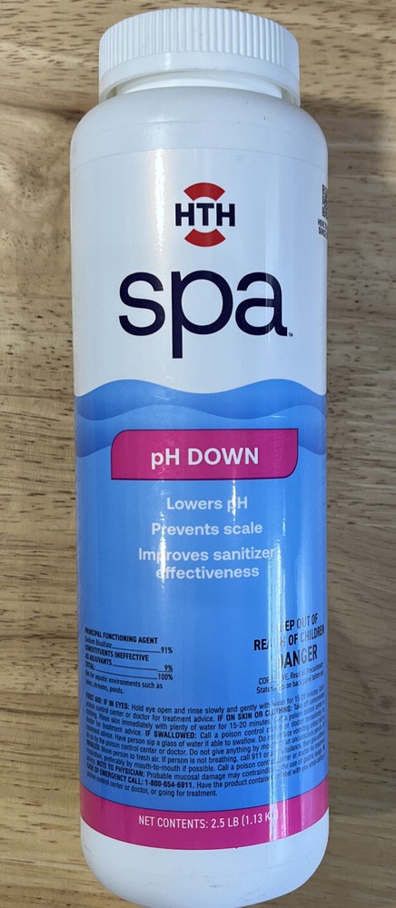 Hth  Ph Decreaser  2.5lb  New