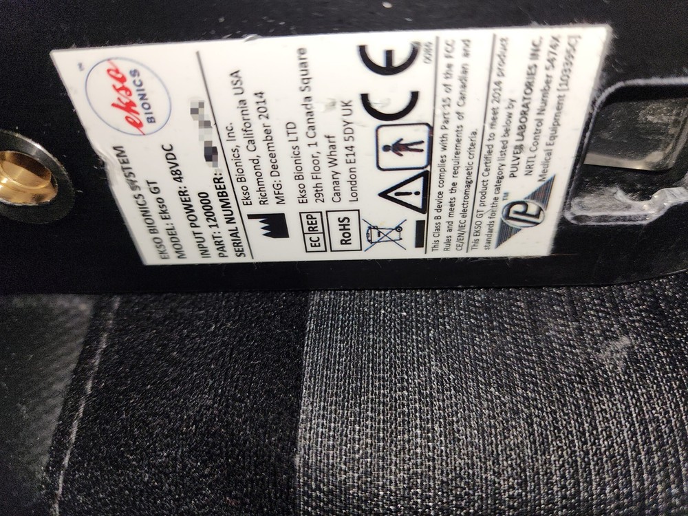 Ekso GT Robotic Exoskeleton