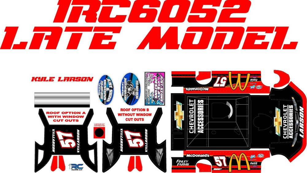 1RC LATE MODEL 1RC6052 WRAP KYLE LARSON MAC D