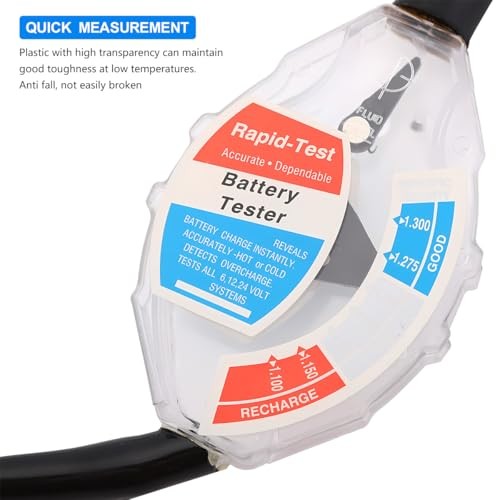 Car Rapid Battery Hydrometer Tester - Deep Cycle Vehicle Battery Hydrometer