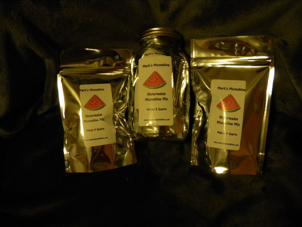 Mark's Moonshine WATERMELON Mix Makes 8 Qts Make Your Own!ABSOLUTELY WONDERFUL!!