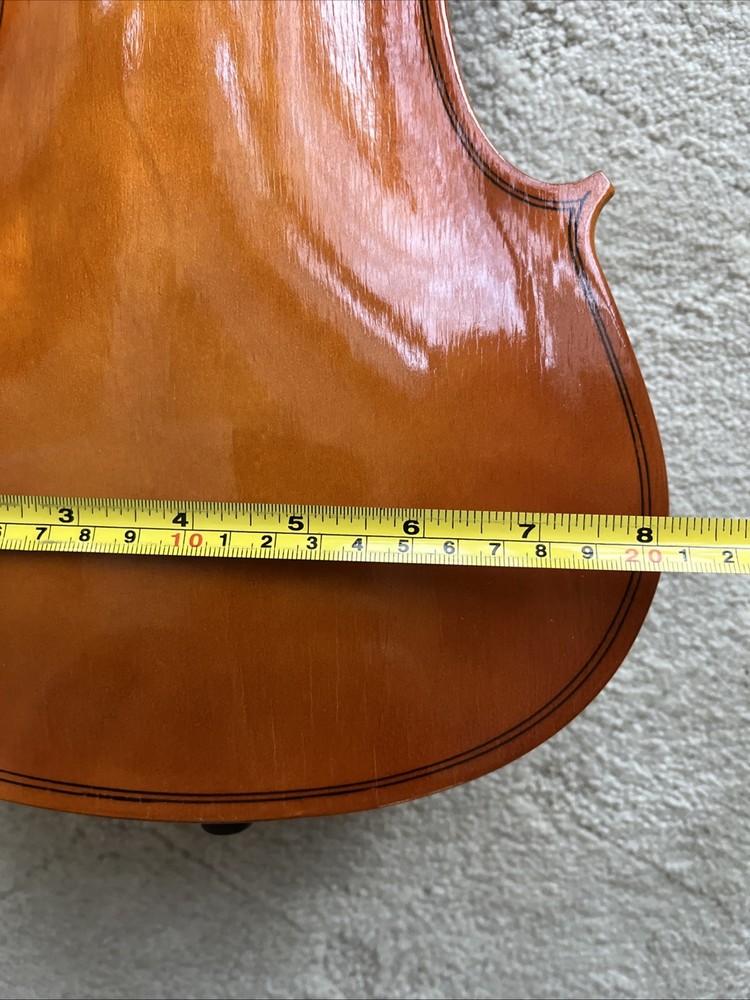 Violin With Teller Bridge, Bow and Case. Full Size 4/4