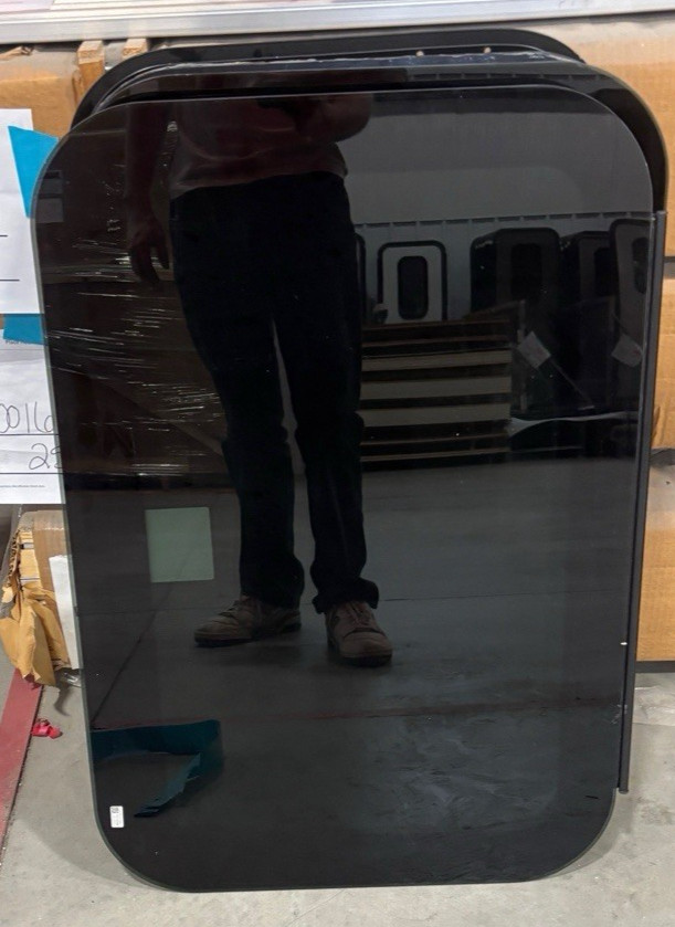 KINRO RV Trailer Window 30"X20" W/ Ring Screen Frameless Emergency FIRE Exit LCI