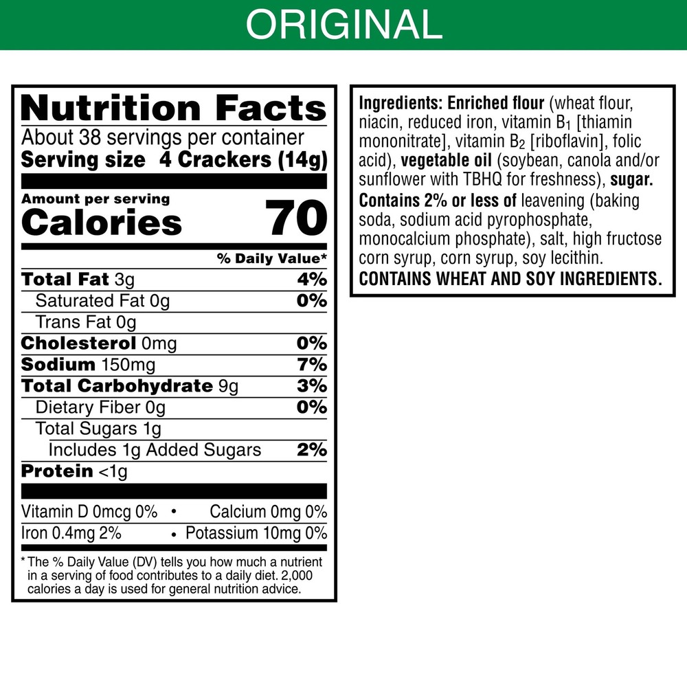 Club Snack Stacks Original Crackers Lunch Snacks 9 Count
