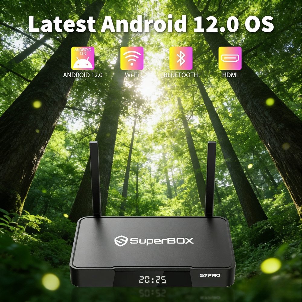SuperBox S7 Pro | Official Certified Store | 24/7 Expert Help | Same Day Dispatc
