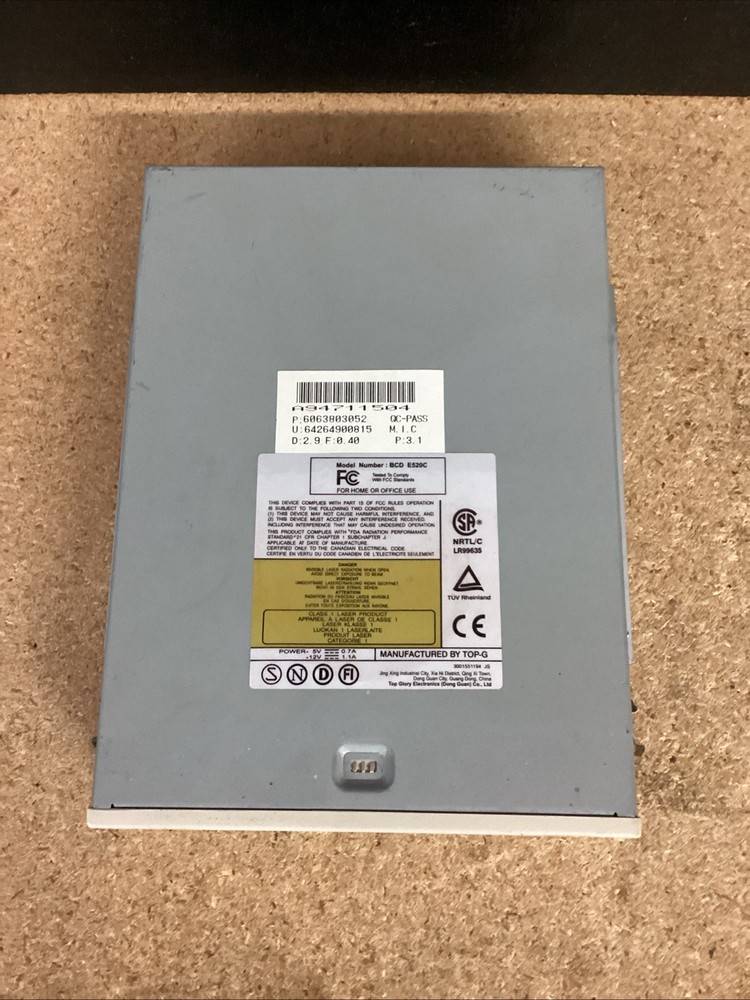 Top-G CD-ROM interne Top Glory BCD E520C 40X Max IDE VINTAGE