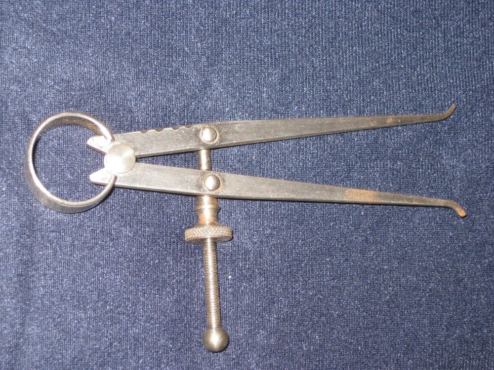 BROWN & SHARPE 812 4" INSIDE CALIPERS NICE!