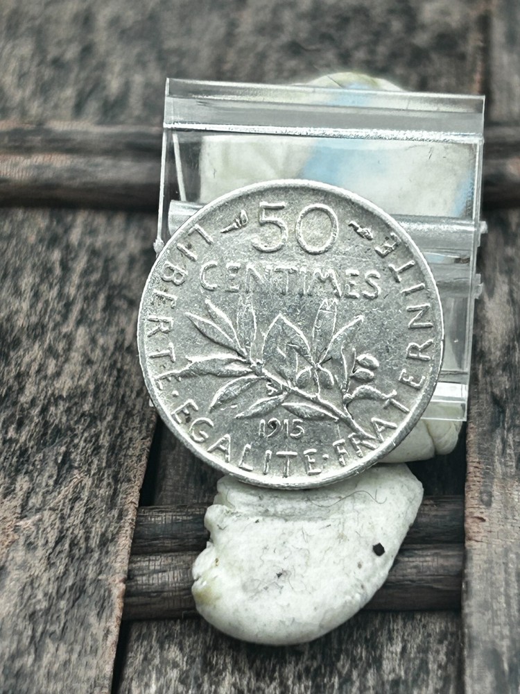 FRANCE 50 CENTIMES 1915 REF B 88