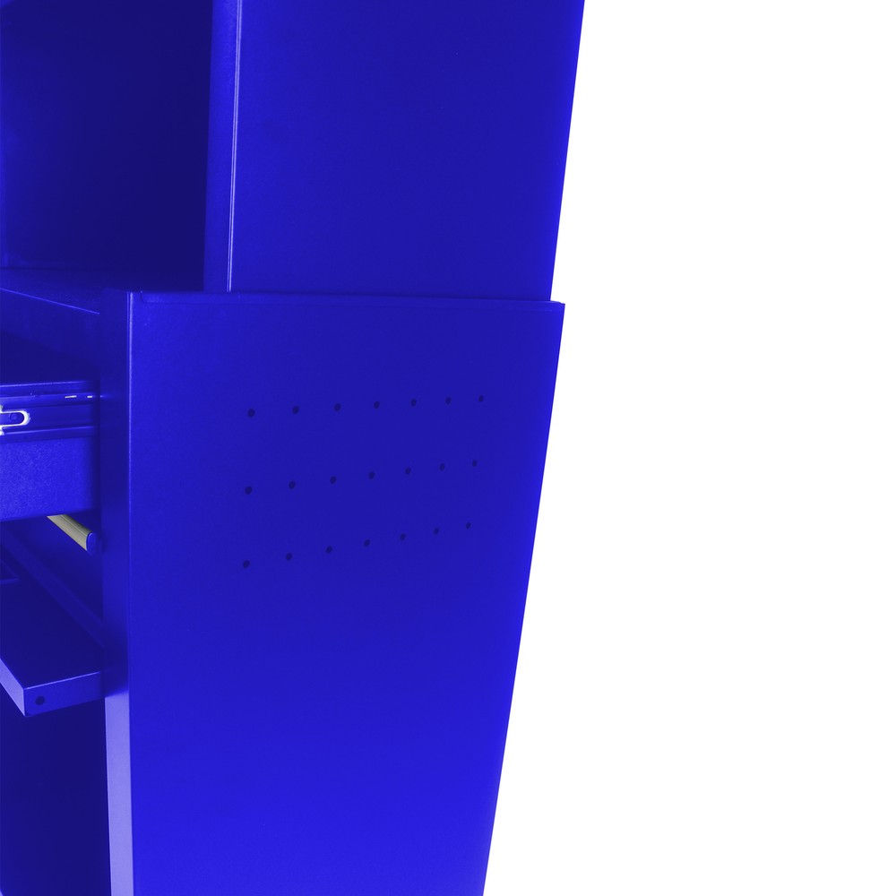 Heavy-Duty 6-Drawer Rolling Tool Chest with Wheels – Blue Storage Solution