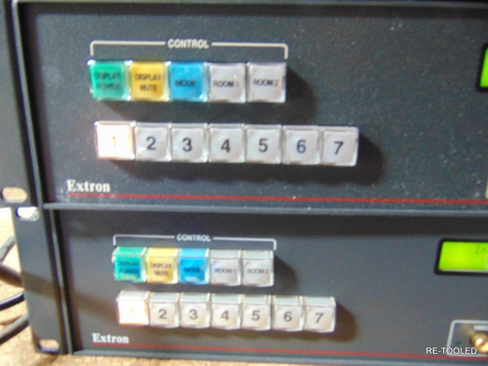 (1) Extron 7SC 7x2 System Switcher & Integrated Video Scaler Rackmount