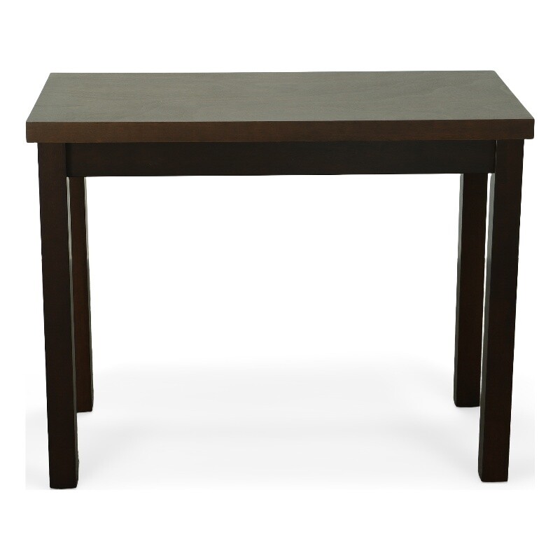 Carolina Classics Waverly Thick Top Bar Table in Espresso