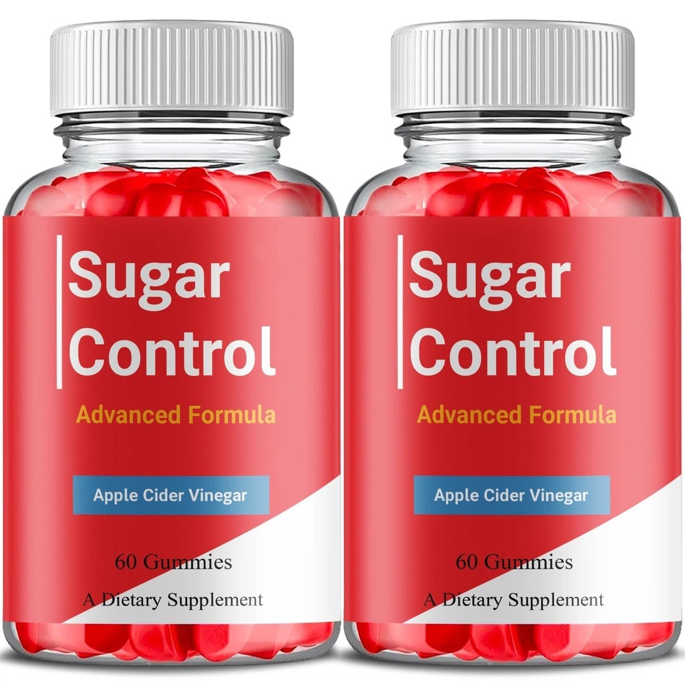 (2 Pack) Sugar Control Keto Gummies, SugarControl Keto ACV Support (120 Gummies)