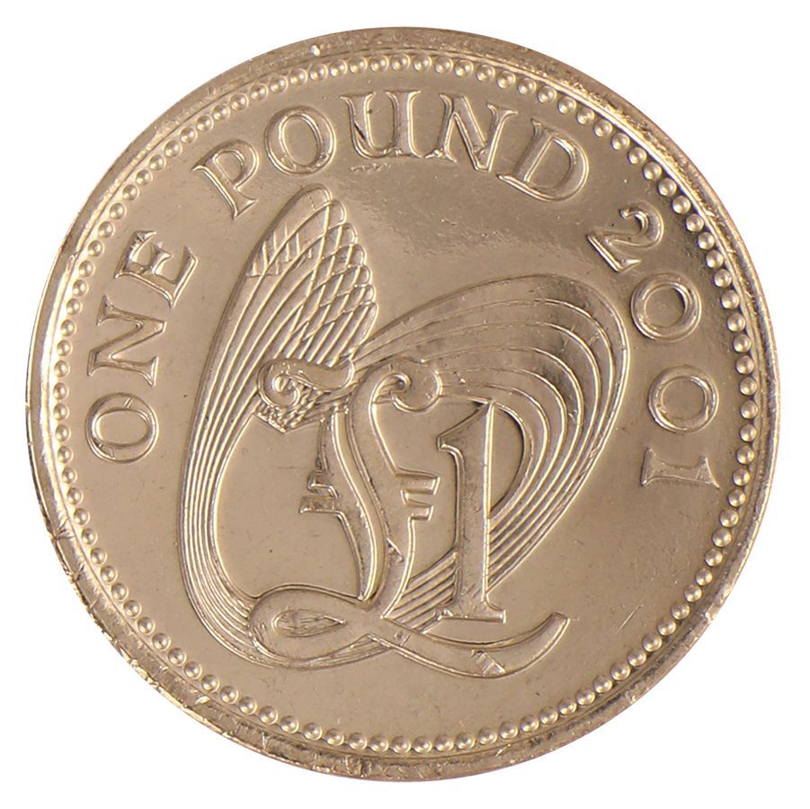 Guernsey 1 Pound, 2001, KM #110, Mint
