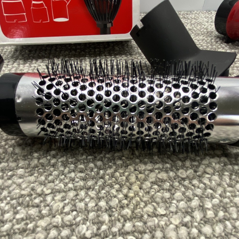 Revlon Style Curl Volumize Curling Iron Tool Ceramic Hot Air Kit Attachments