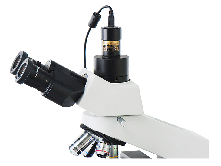5.0MP USB Video CCD Camera Microscope Industrial Electronic Eyepiece w/Adapter