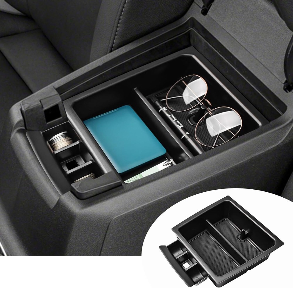 For 2023-2025 GMC Canyon Cab Console Armrest Storage Box Organizer Accessory