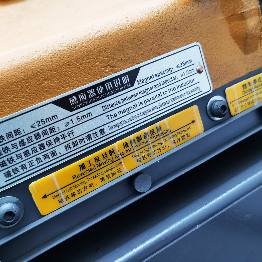 Automatic Rebar Thread Rolling Machine 220V 3PH 0.6"-1.6" Steel Bar Threading